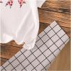 imageGirls Graphic Tees Short Sleeve Bow Print Tee Tops Crew Neck Drop Shoulder Casual Summer T ShirtsHeart Bow White
