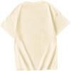 imageGirls Graphic Tees Short Sleeve Crewneck T Shirt Preppy Cute Tops Casual Summer Tee TopsApricot Patterned
