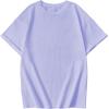 imageGirls Graphic Tees Short Sleeve Crewneck T Shirt Preppy Cute Tops Casual Summer Tee TopsLight Purple