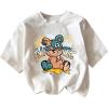 Bear Print White