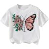 Butterfly Floral White