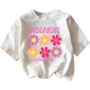 Floral Print White