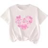Bow Pink White