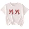 Heart Bow White