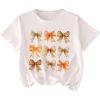 White With Orange