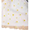 imageGirls 2 Packs Mesh Shirt Crop Tops Floral Print Short Sleeve Summer Cute Shirt Tops for TeensBlack and White