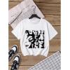 imageGirls 3 Packs Graphic Tees Crew Neck Short Sleeve T Shirt Casual Cute TopsPatterned Multicolor