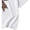 imageGirls Bow Graphic Tees Short Sleeve Crew Neck Cute Shirts Slim Fit Summer T Shirts Tops for TeensBow White