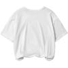 imageGirls Bow Graphic Tees Short Sleeve Crew Neck Cute Shirts Slim Fit Summer T Shirts Tops for TeensWhite and Blue