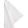 imageGirls Drop Shoulder Letter Star Print Tee Tops Loose Short Sleeve Crew Neck T ShirtsPatterned White