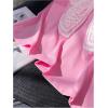 imageGirls Drop Shoulder Letter Star Print Tee Tops Loose Short Sleeve Crew Neck T ShirtsPink Butterfly