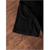 imageGirls Letter Bow Graphic Tees Short Sleeve Crewneck Cute Shirts for Teen Girls TrendyBow Black