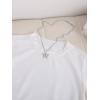 imageGirls Letter Bow Graphic Tees Short Sleeve Crewneck Cute Shirts for Teen Girls TrendyWhite Bow Letter