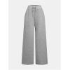imageGirls 2 Pack Wide Leg Sweatpants Waist Casual Track Pants Baggy TrousersMulticoloured