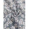 imageGirls Floral Print Summer Dress Bowknot Ruched Bust A Line Cami Dress High Waist Ruffle Hem Cute Sun DressesDark Blue