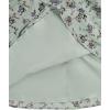 imageGirls Floral Print Summer Dress Bowknot Ruched Bust A Line Cami Dress High Waist Ruffle Hem Cute Sun DressesGreen