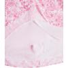 imageGirls Floral Print Summer Dress Bowknot Ruched Bust A Line Cami Dress High Waist Ruffle Hem Cute Sun DressesWhite Pink
