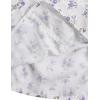 imageGirls Floral Summer Dress Ruffle Shirred High Waist Ruched Sweetheart A Line Spring DressMulticolor