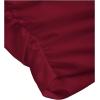 imageGirls Ruched Strapless Tube Top Sleeveless Cropped Bandeau Basic Summer Cute Tops for GirlsRed