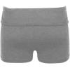 imageWomens Elastic Waist Skinny Mini Shorts Casual Low Rise Y2K Shorts LoungeLight Grey