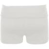 imageWomens Elastic Waist Skinny Mini Shorts Casual Low Rise Y2K Shorts LoungeSolid White