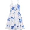 Blue and White