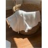 imageWomens Drawstring Drop Waisted Knit Mini Shorts Y2K Skinny Lounge Shorts Micro BottomsWhite