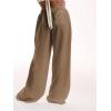imageWomens Linen Pants Wide Leg Loose Cotton Swimsuit Coverups Summer Pants Beach Vacation OutfitsLight Khaki