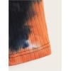 imageWomens Ribbed Knit Tie Dye Camisole Top Sleeveless Slim Fit Crop Tops Y2K Cami Streetwear Women ShirtsPurple Orange