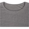imageWomens Sheer Mesh Long Sleeve T Shirts Boat Neck Slim Fit Tee Tops Going Out See Through ShirtsGrey