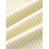 imageWomens Striped Print Drawstring Elastic Waist Shorts Casual Wide Leg Low Rise Summer Boxer ShortsYellow