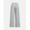 imageGirls 2 Pack Sweatpants Elastic Waist Wide Straight Leg Pants High Waisted Casual Baggy Jogger PantsMulticolor