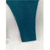 imageRoseSeeek Womens 2 Piece Swimsuit Halter Triangle Ruched High Cut Bathing Suit Thong Cheeky Bikini SetDark Green