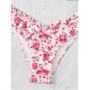 imageWomens 2 Piece Bikini Sets High Cut Ruffle Trim Triangle Floral Bathing Suit Wireless Tie Back SwimsuitRed