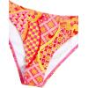 imageWomens 2 Piece Boho Bikini Sets Halter Tie Back Triangle Swimsuit Bathing SuitOrange