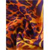imageWomens 2 Piece Leopard Animal Print Bikini Sets Halter Tie String Swimsuits High Cut Sexy Bathing SuitsOrange Leopard