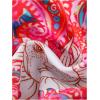 imageWomens 2 Piece Leopard Floral Bathing Suit Wireless Triangle Swimsuit High Waisted Bikini SetsGraphic Pink