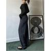 imageWomens Mesh Sheer Tops Off The Shoulder Long Sleeve See Through Shirts Going Out Party Club OutfitsBlack