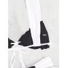 imageWomens Two Piece Swimsuits Frill Trim Tie Front Bathing Suit Wide Straps High Cut Sleeveless Bikini SetsBlack and White
