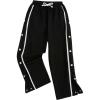 imageBoys Split Snap Button Sweatpants High Elastic Waist Straight Leg Loose Pants Joggers Athletic TrousersBlack