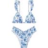 Blue and White