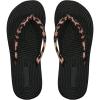 imageWomens Leopard Print Flip Flops Open Toe Thong Sandals Holiday Tropical Flats SlippersBlack
