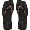 imageWomens Leopard Print Flip Flops Open Toe Thong Sandals Holiday Tropical Flats SlippersBlack Brown