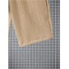 imageBoys 2 Piece Beach Vacation Textured Linen Outfit Short Sleeve Button Down Shirt Top and Shorts Summer SetBeige