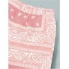 imageBoys 2 Piece Outfits Floral Print Short Sleeve Crewneck T Shirt and Shorts Set Summer OutfitsPink