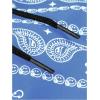imageBoys Paisley Shorts Boho Drawsring Casual Gym Beach Bandana Shorts Summer Shorts for BoysLight Blue