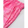 imageBoys Paisley Shorts Boho Drawsring Casual Gym Beach Bandana Shorts Summer Shorts for BoysLight Pink