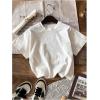 imageBoys Short Sleeve Tropical Graphic Tee Tops Casual Crew Neck T Shirt Loose Summer TopsWhite Tree