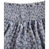 imageGirls 2 Piece Outfits Lace Ruched Camisole Tops and Shirred High Waisted Layered Floral Skirts SetDark Blue