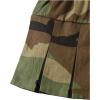 imageGirls Flared Camo Pleated Skirt Elastic High Waist A Line Streetwear Jersey Mini Skirts for GirlsArmy Green